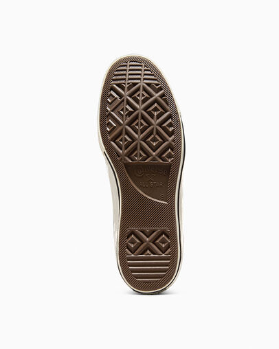 Chuck 70 Heritage Color Suede Pure Pumice/Cave Greent/Egret, Outsole View