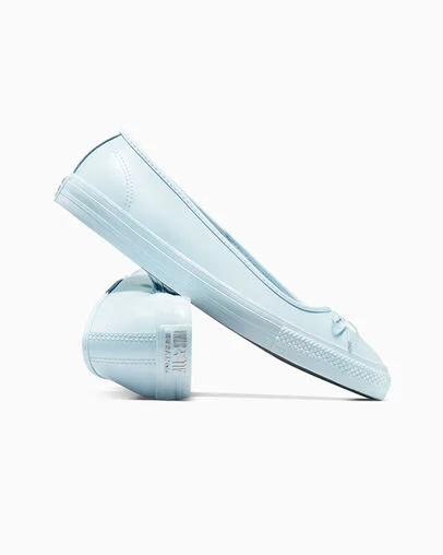 Chuck Taylor All Star Dainty Ballerina Slip On Blue Supermoon/Blue Supermoon, Detail Angle View