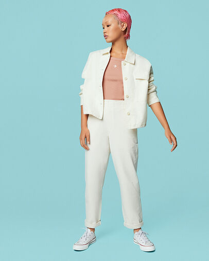 High Neck Tank Rose Gold, Full Body View