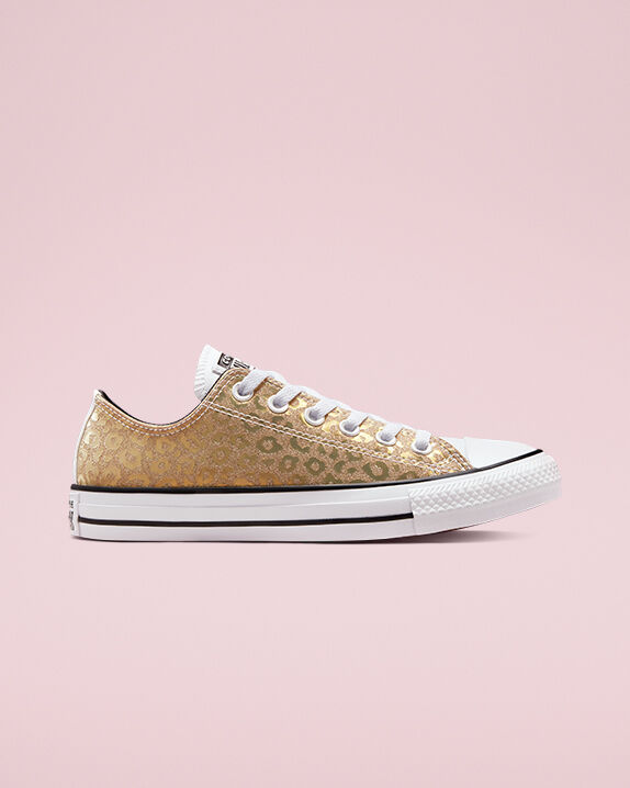 converse metallic rose gold