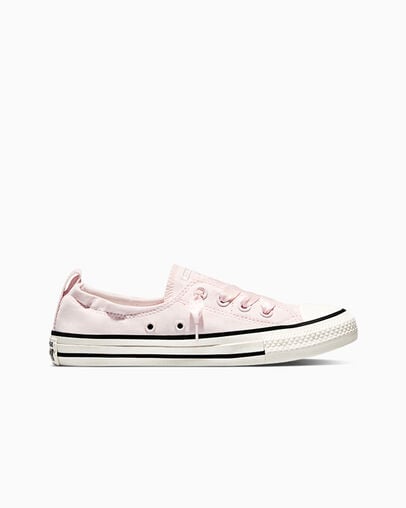 Chuck Taylor All Star Shoreline Peached Canvas Decade Pink/Egret/Black, Outer Side View