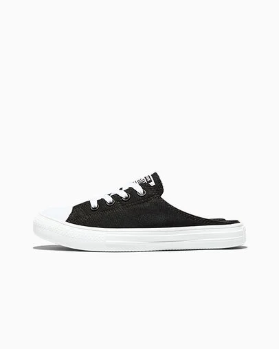 Converse Chuck Taylor All Star Mule Black/White/Black, Inner Side View