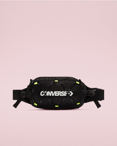Swap Out Sling Converse Black/Lemon Venom, Front View