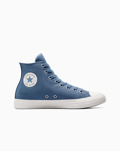 Chuck Taylor All Star Heavy Canvas Lakeside Blue/Lt. Blue, Outer Side View