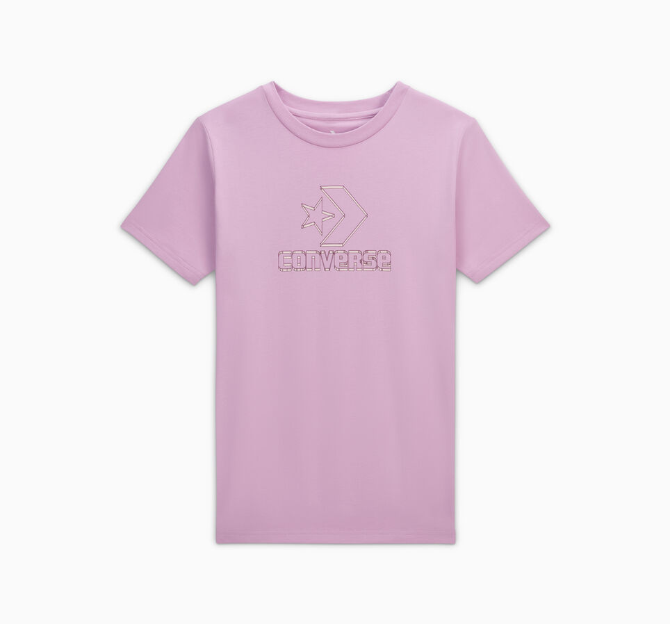 Star Chevron T-Shirt Classic Amethyst