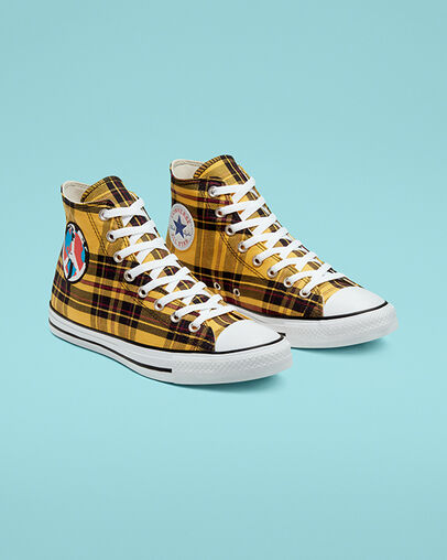 Plaid Chuck Taylor All Star Yellow/White/Black