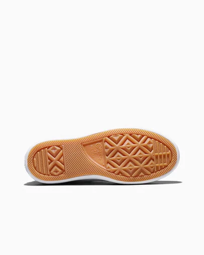 Chuck Taylor All Star Move Canvas Platform Black/White/White, Outsole View