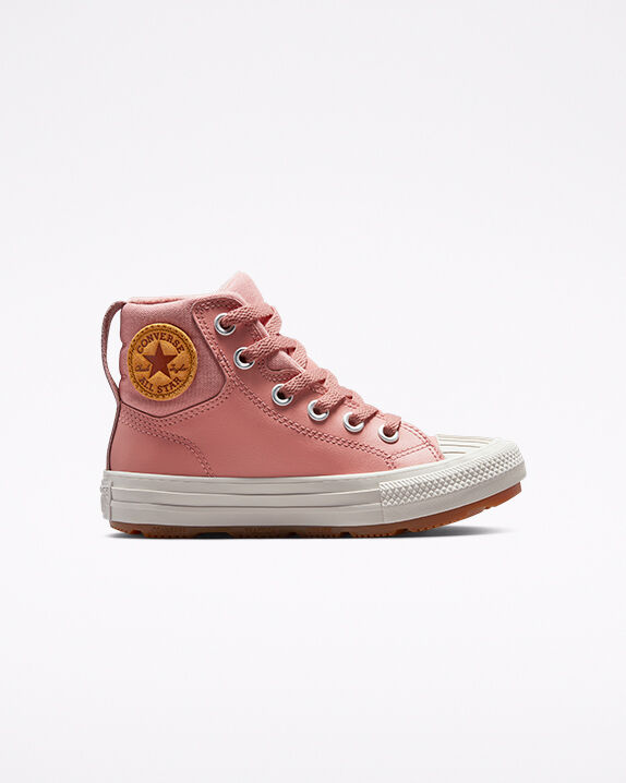 leather boot converse