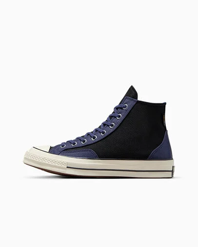 Chuck 70 Black/Uncharted Waters Blue, Inner Side View
