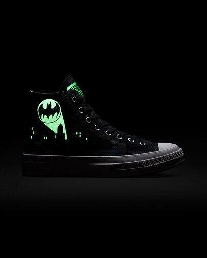 Converse x Batman x Chinatown Market Chuck 70 High Top Black/Blazing Yellow/White