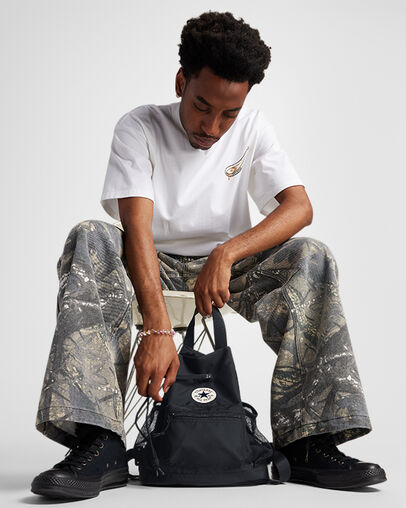 Go Lo Cinched Bucket Bag Converse Black