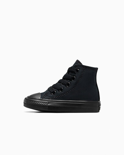 Chuck Taylor All Star Canvas Black Monochrome, Inner Side View
