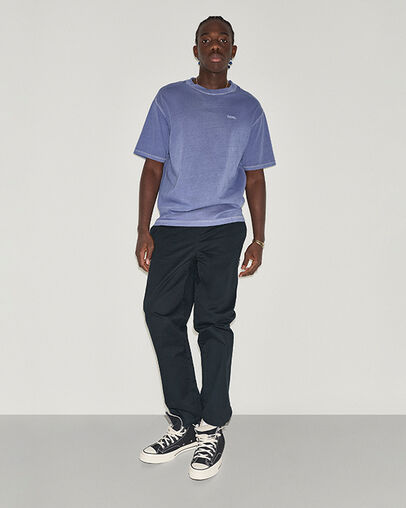 CONS Embroidered T-Shirt Indigo Storm, Full Body View