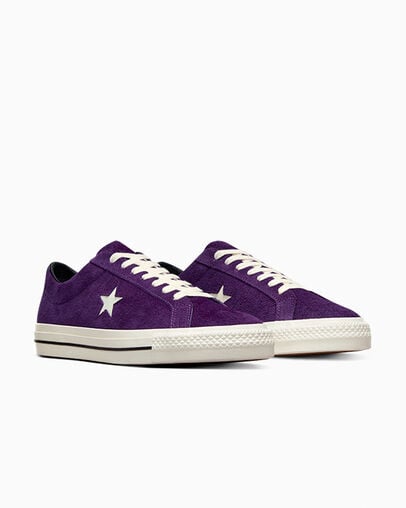 One Star Pro Morado noche/Garza/Negro, Top and Side View