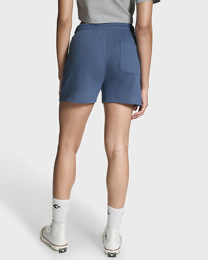 All Star Cropped Shorts Slacker Blue, Detail View