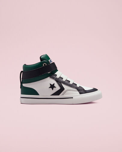 Pro Blaze Strap Bianco/Midnight Clover/Nero, Outer Side View