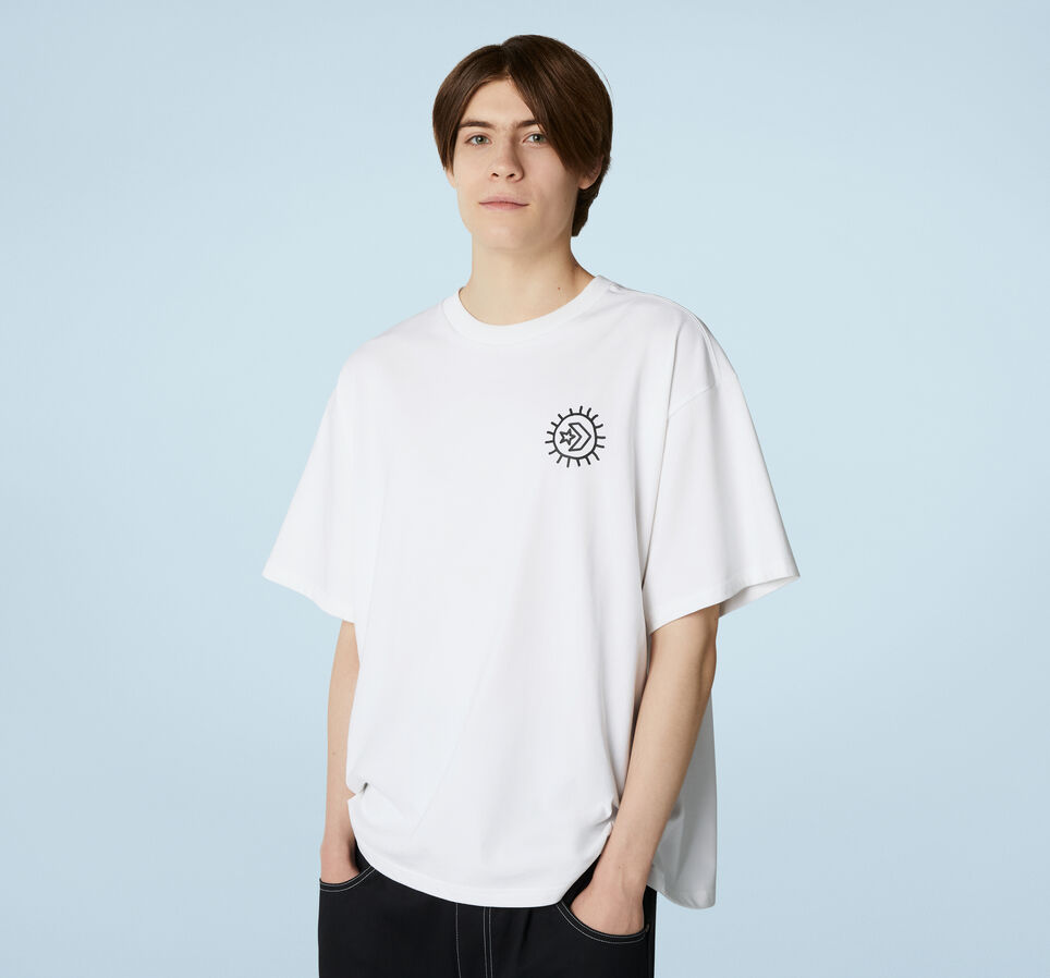 Inverted Desert Graphic T-Shirt White