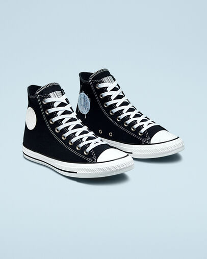 Chuck Taylor All Star Future Utility Black/White/Clear, Angled View