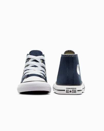 Chuck Taylor All Star Canvas Navy, Heel View