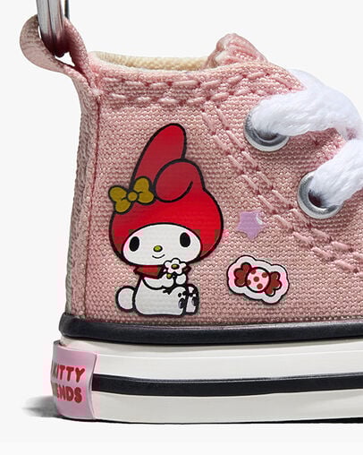 Converse x Hello Kitty And Friends Chuck Taylor All Star Keychain Pink/White/Black, Back View