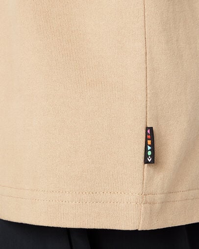 Polo Converse Shapes Kaki nomade, Detail View