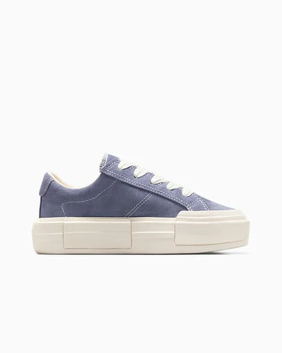Chuck Taylor All Star Cruise Suede Ceniza lavanda/Blanco/Garza, Outer Side View