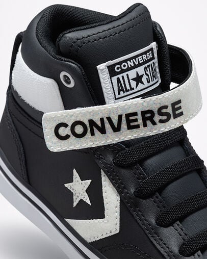 Winter Glitter Pro Blaze Strap Negro/Plata/Blanco, Detail Angle View