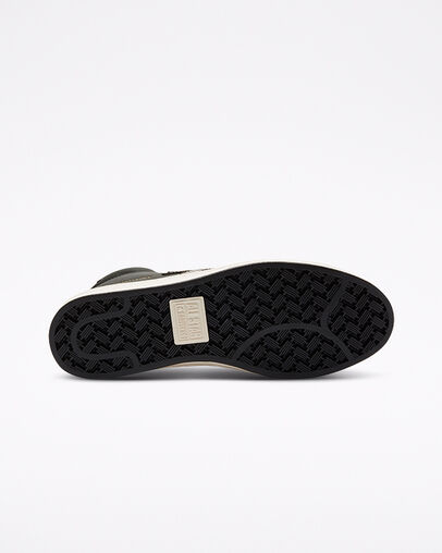 Pro Leather Snake Print Black/Engine Smoke/Egret, Outsole View