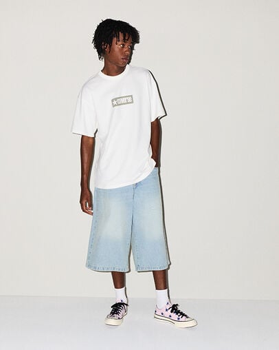 Chuck 70 Stars New Found Bloom Pink/Blue/Egret, On Foot Shot 1