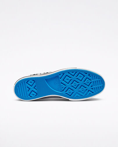 Chuck Taylor All Star Lift Platform My Story Black/Egret/Digital Blue, Outsole View