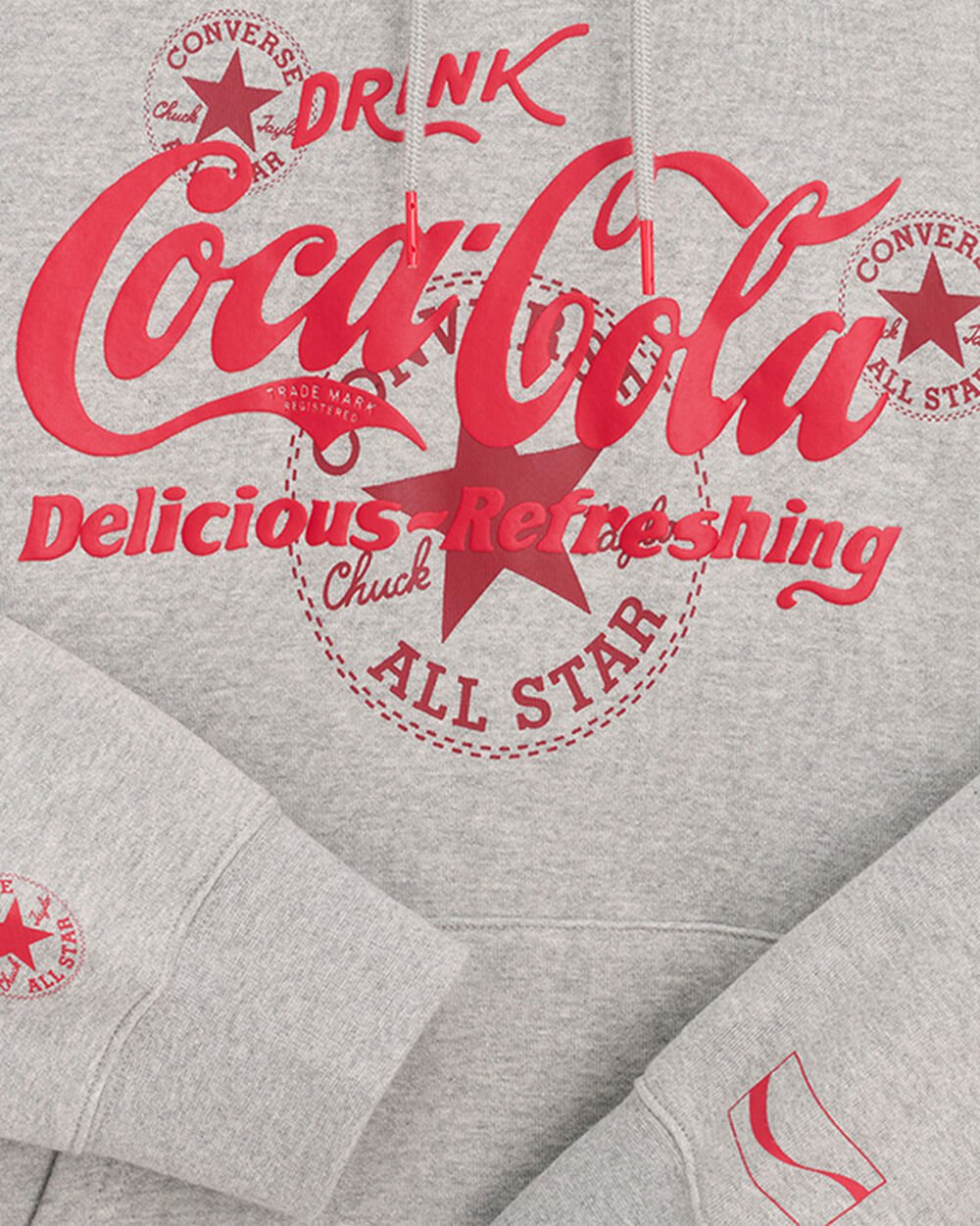 Thumbnail - Converse x Coca-Cola Hoodie Grey