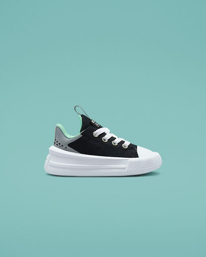 Chuck Taylor All Star Ultra Black/Ash Stone/Prism Green, Outer Side View