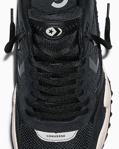 Converse Wave Motion Trainer Black/Natural Ivory/Black, Detail Angle View