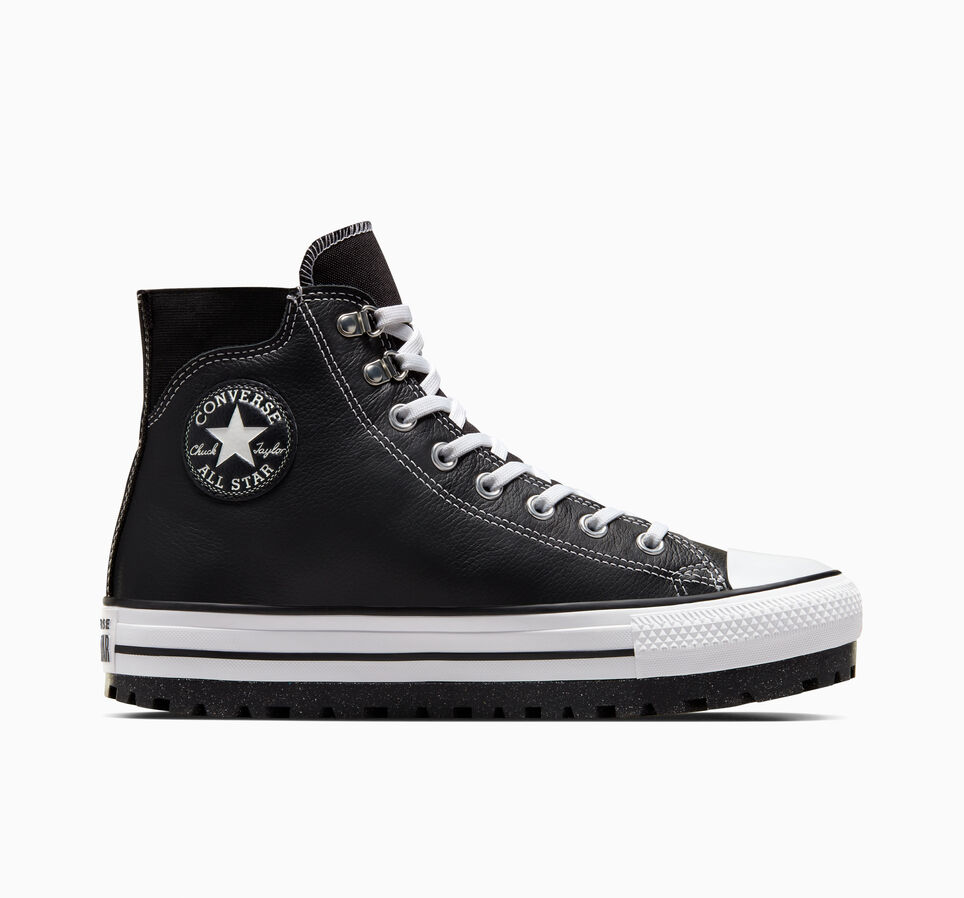 Chuck Taylor All Star City Trek Waterproof Boot Black/White/Silver