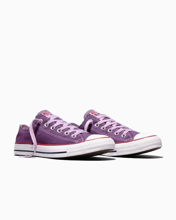 Chuck Taylor All Star Dip Dye Wide Width Dark Purple Dyed