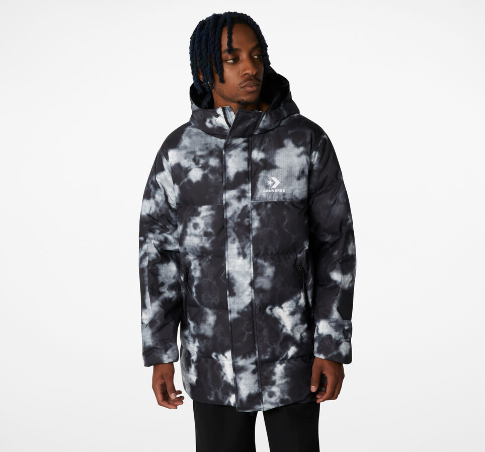 Printed Winter Down Jacket
