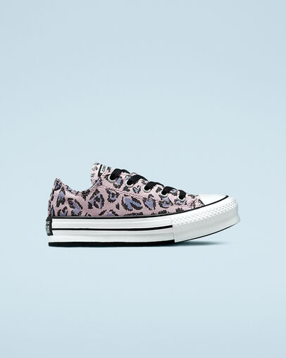 Chuck Taylor All Star Jungle Cats EVA Platform Sel de l'Himalaya/Noir/blanc, Outer Side View