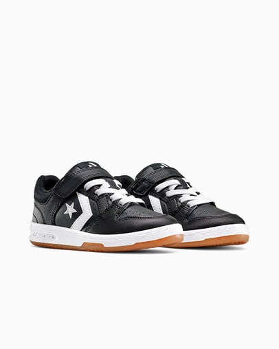 CL98 Easy-On Black/White/Black, Top and Side View