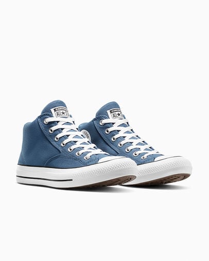 Chuck Taylor All Star Malden Street Slacker Blue/White/Black, Top and Side View