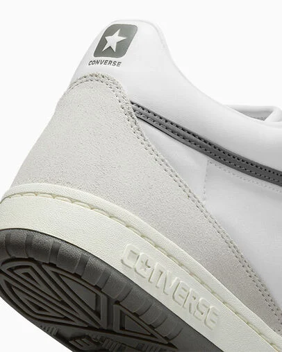 CONS Fastbreak Pro Suede Nylon Blanc/Gris vaporeux, Detail Angle View