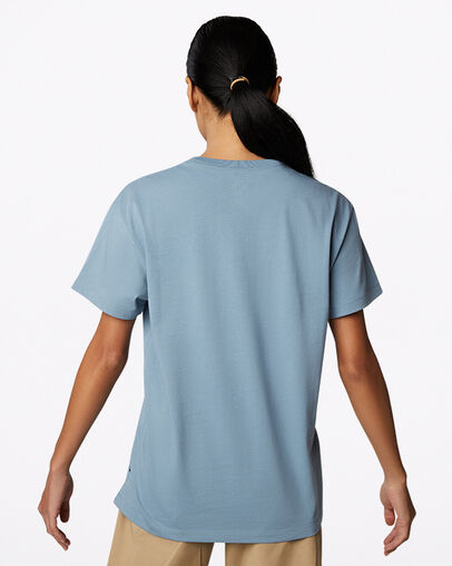 Chuck Taylor High Top Graphic T-Shirt Indigo Oxide, Back View