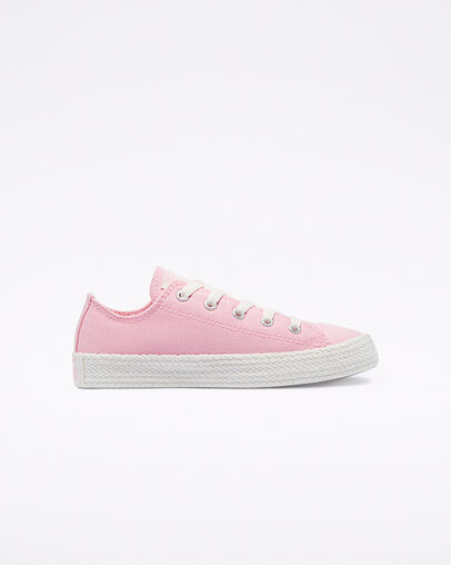Espadrille Chuck Taylor All Star Rose/Rose/Aigrette, Outer Side View