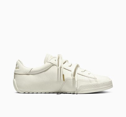 Converse Chuck Taylor Lo Leather Egret/Egret/Light Gold
