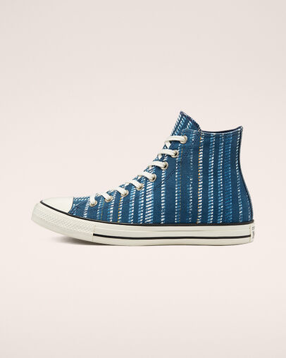 Summer Stripes Chuck Taylor All Star Azul marino/Blanco vintage/Bruma &iacute;ndigo, Inner Side View