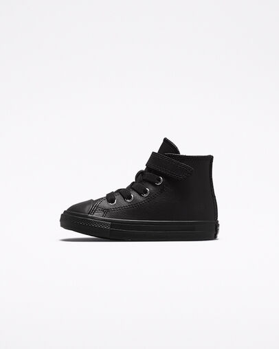 Chuck Taylor All Star Easy-On Elevated Leather Black/Black/Black, Inner Side View