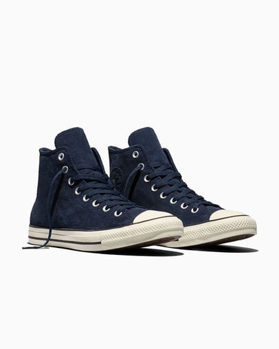Converse Chuck Taylor All Star Suede Obsidian/Egret/Black — photo 6