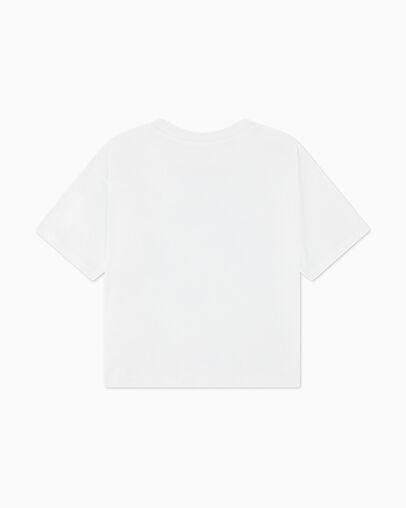 Chuck Patch Boxy T-Shirt White, Back View