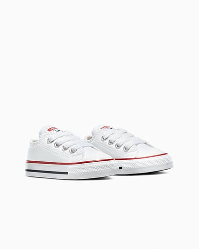 Chuck Taylor All Star Canvas Optical White, Top and Side View