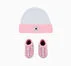 2-Piece Chuck Taylor Hat & Booties Set Arctic Punch