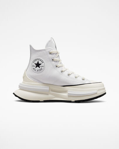 Run Star Legacy CX Foundational Leather White/Black/Egret, Outer Side View